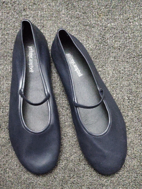 Jeffrey Campbell Shoes - Jeffrey Campbell Navy Mary Jane Flats